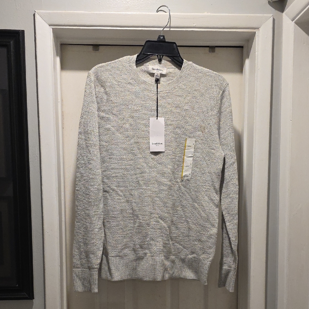 Goodfellow & Co Men's Cream Crewneck Sweater